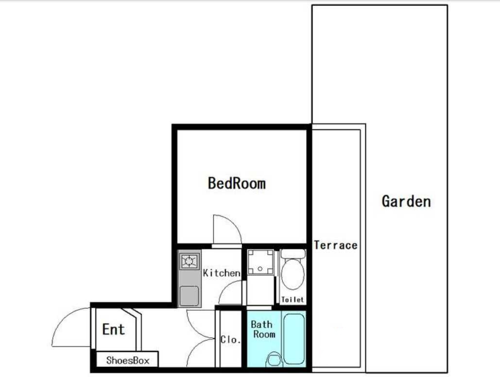 菱和パレス駒沢大学　ペット相談　楽器相談　礼金０の間取り