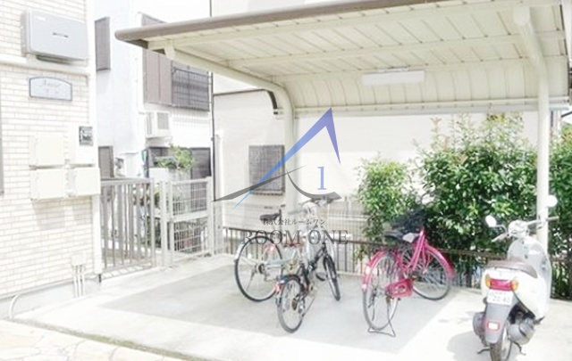 アムール　マレのその他共用部分|駐輪スペースです。