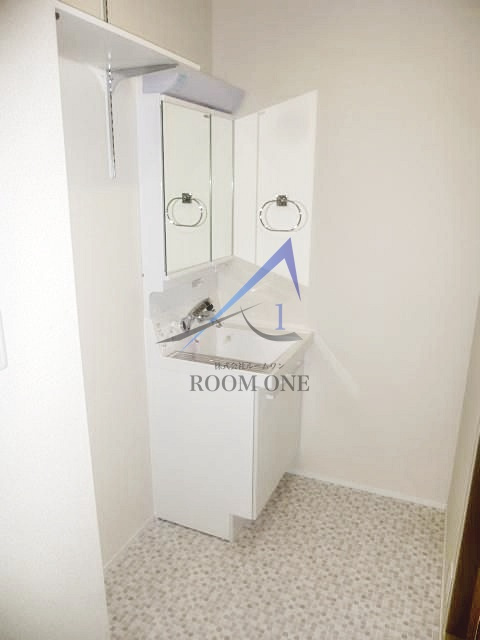 ポットマムの洗面所|独立洗面台です。