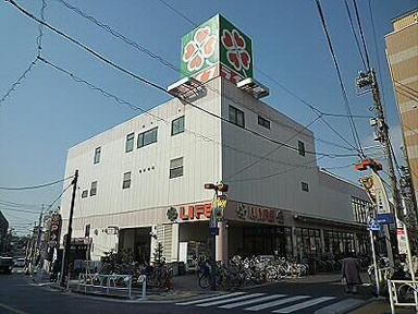ライフ千歳烏山店まで468m