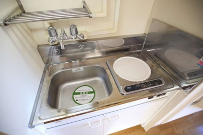 【キッチン】 | スターハイツ寿 | 1口IHコンロ
