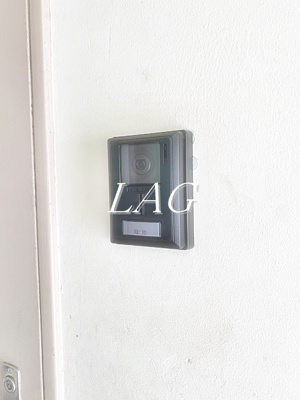 【セキュリティ】 | 第二ソイビーンハウス | モニター付インターホンです。