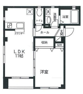 【間取り】 | ビューノ中野 | 間取りです。
