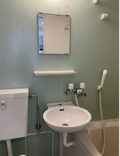 ソルナクレイシア浜田山の洗面所