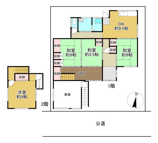 -三丁目不動産-　寄居町富田の間取り