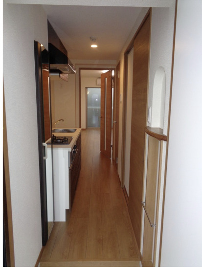 アンベリール永福町駅前の玄関