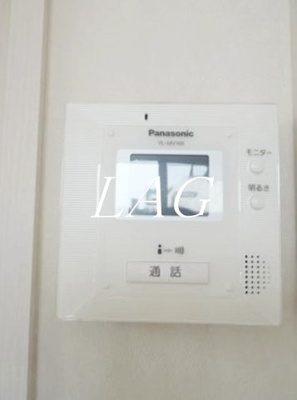 【セキュリティ】 | リバシティ | モニター付インターホンです。