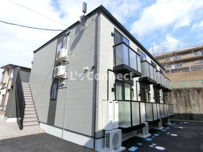 【外観】 | ルミナ旭ヶ丘 | ２０２５年築のアパートです。