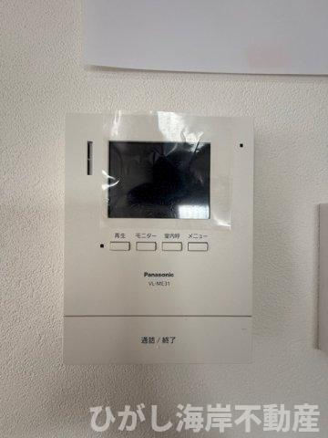 平塚市田村５丁目　中古戸建のセキュリティ|新規リフォーム完了！　TVモニター付きインターフォン