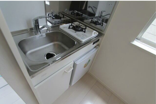 Walea明大前のキッチン