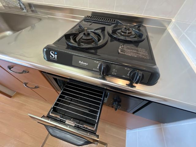 パロ・アルトＢのキッチン|ガスコンロ