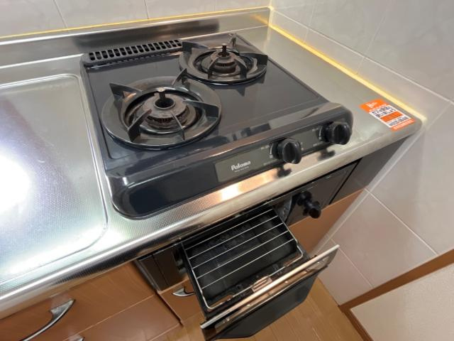 パロ・アルトＢのキッチン|ガスコンロ