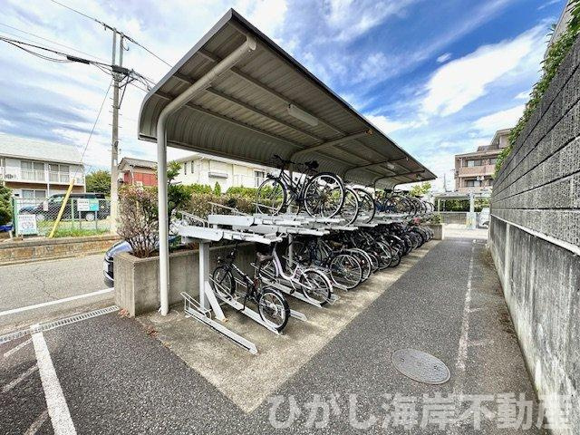 ライオンズマンション湘南辻堂第2の駐輪場|敷地内駐輪場