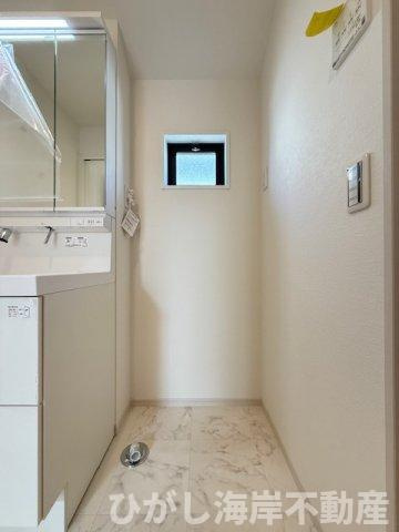 藤沢市羽鳥5丁目　新築戸建　全２棟のランドリースペース|洗濯機置場