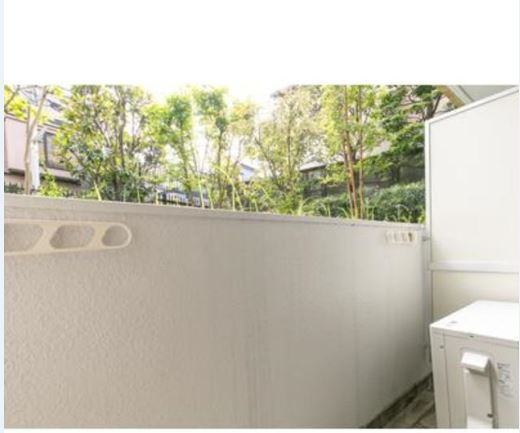 桐栄グランデのバルコニー