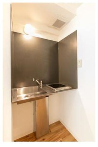 桐栄グランデのキッチン|ＩＨコンロキッチン