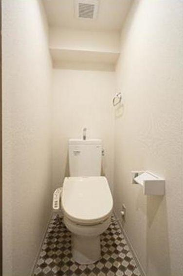 桐栄グランデのトイレ|ウォシュレット