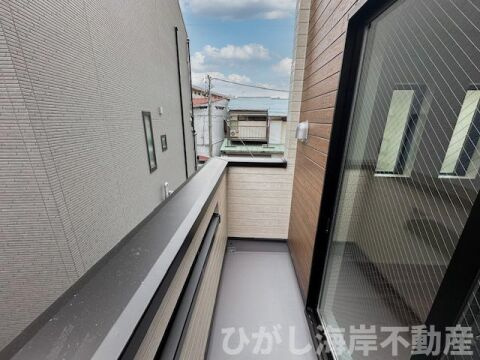 藤沢市片瀬４丁目　新築戸建　の設備|バルコニー1