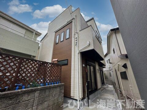 藤沢市片瀬４丁目　新築戸建　の外観|現地外観