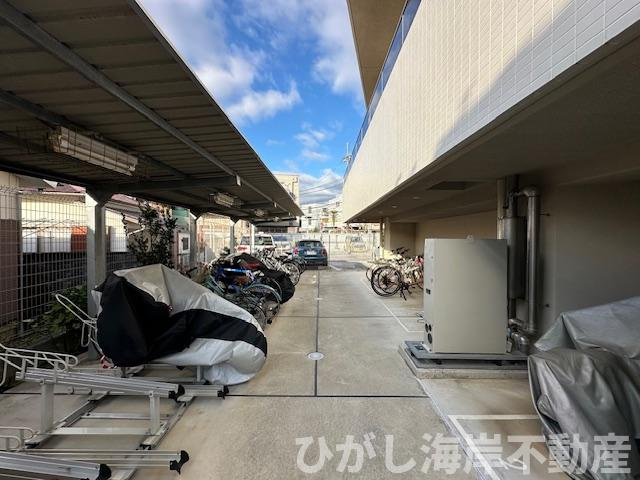 ヴェレーナ江ノ島の駐輪場|敷地内駐車場
