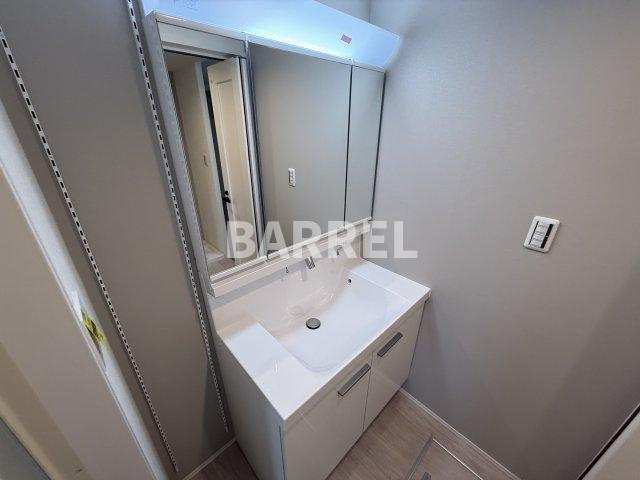 有楽箕面ハイツ6号棟の独立洗面台