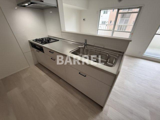 有楽箕面ハイツ6号棟のキッチン