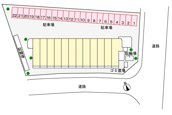 グランツ柏の葉の区画図