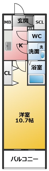CREST TAPP金山の間取り