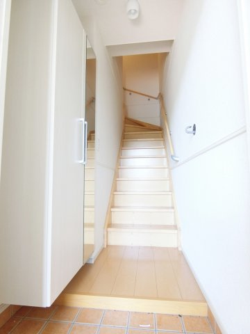 エイト史竹の玄関