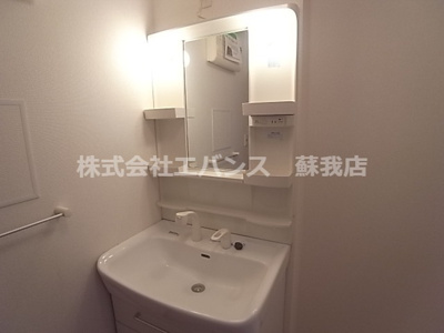 【洗面所】 | シャン・プレ・ロジュマンⅡ