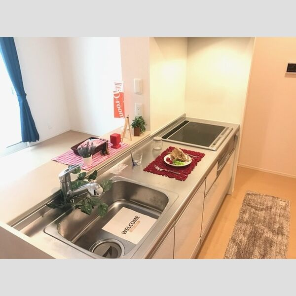 レスペランスA棟のキッチン