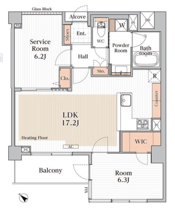 ★仲介手数料半額★ジェイパーク目黒Ⅳ（桜の名所である目黒川が近くと、自然の多い林試の森公園も徒歩圏内です）