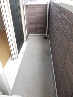 【バルコニー】 | シャンフルール・アイ | バルコニーです