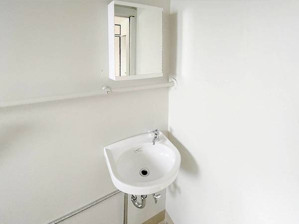 ビレッジハウス川内1号棟の洗面所|ビレッジハウスの同一物件・同一タイプの間取りの写真です