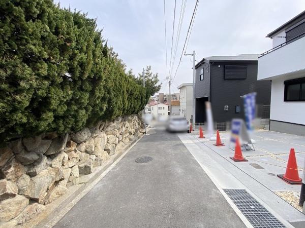 【前面道路含む現地写真】 | 垂水区仲田2丁目　新築戸建
