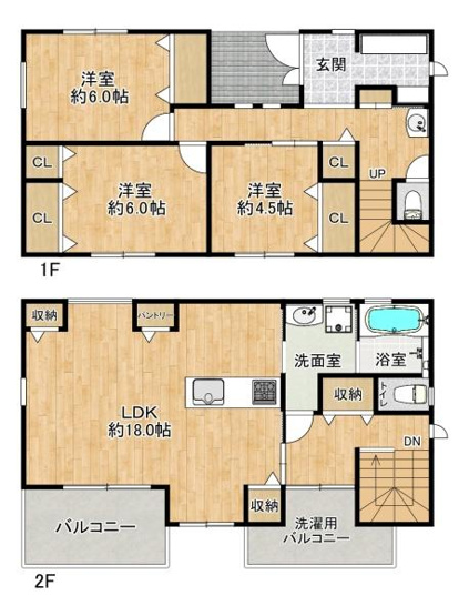 【間取り】 | 垂水区西舞子9丁目　新築戸建