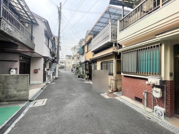 【前面道路含む現地写真】 | 守口市金田町2丁目　中古戸建