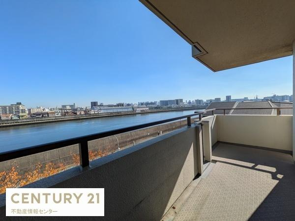 【バルコニー】 | 千舟リバーサイドヴィラＤ棟