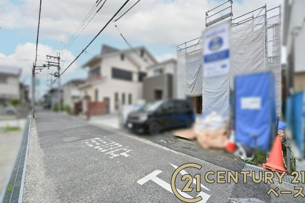 リーブルガーデン田原本町 ／新築一戸建の前面道路含む現地写真|■現地撮影写真■落ち着いた雰囲気の閑静な住宅地内です！