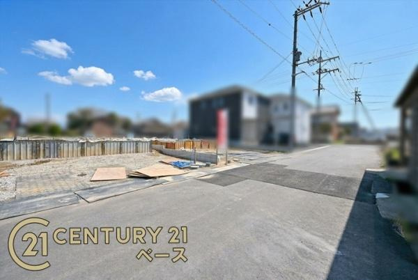 クレイドルガーデン東辻 １号棟 ／新築一戸建の前面道路含む現地写真|■現地撮影写真■落ち着いた雰囲気の閑静な住宅地内です！