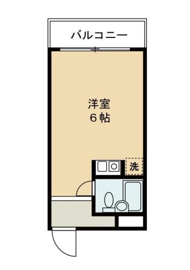 【間取り】 | デアリックス広畑　805号