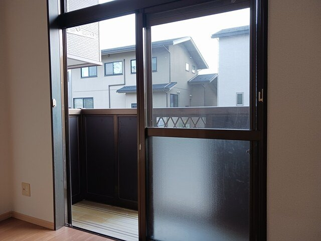 ラフォンテーヌⅠのバルコニー|広々としたバルコニーです