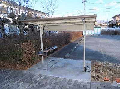 レオパレスプレジール城北Ｂのその他|屋根付き駐輪場あり