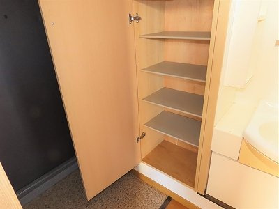 レオパレスプレジール城北Ｂの玄関|シューズボックスあり