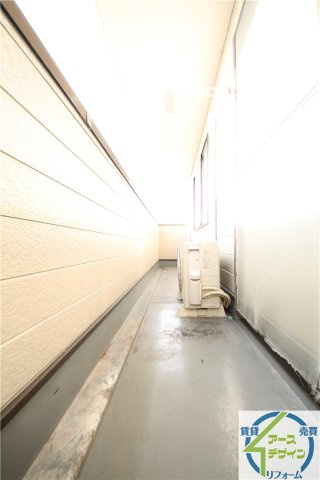 ビレッジコートⅡのバルコニー