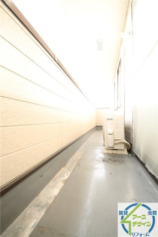 ビレッジコートⅡのバルコニー