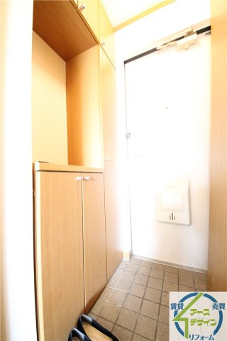 ビレッジコートⅡの玄関