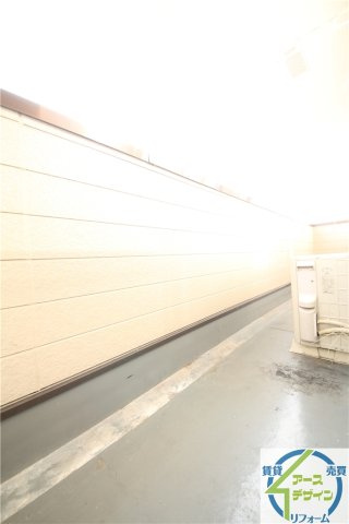 ビレッジコートⅡのバルコニー