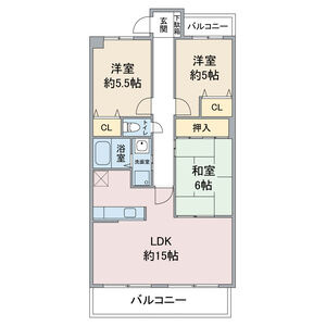 【間取り】 | サンカーフⅡ