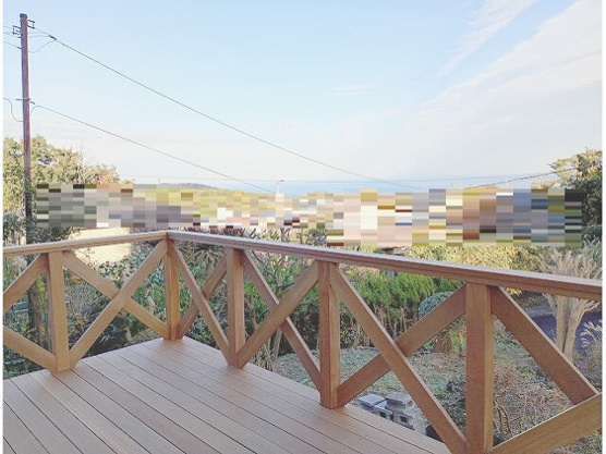 【バルコニー】 | 大室高原別荘地　戸建